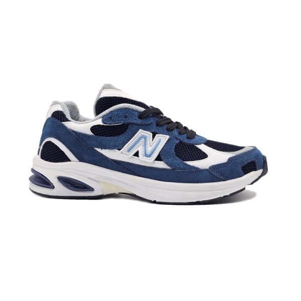 کفش و کتانی مردانه مدل نیوبالانس 2010 NEW BALANCE چرم طبیعی رنگ سرمه ای کد 2080